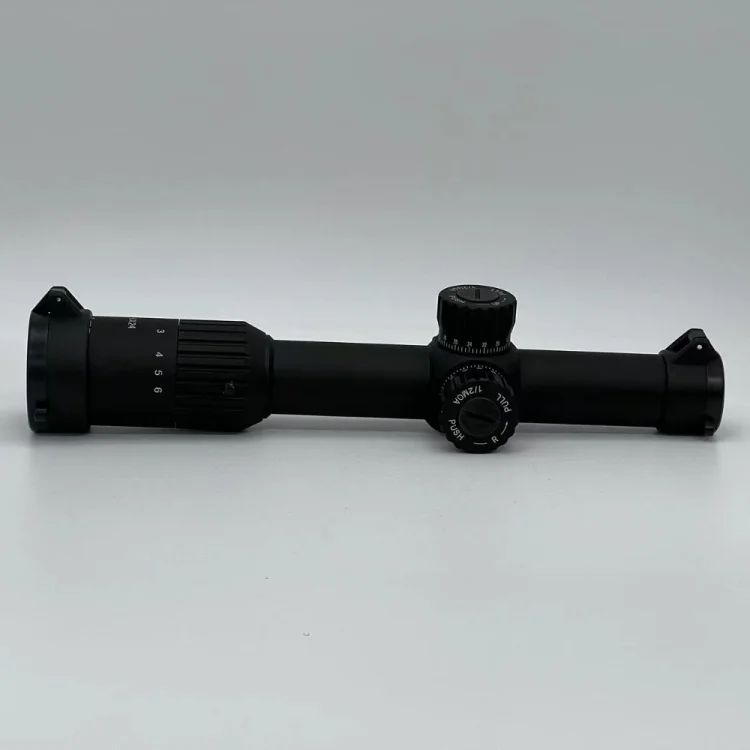 OEM ODM Optics 1-6X24 IR First Focal Plane Red Illuminated Turrets Lock Reset Tactical FFP Scope