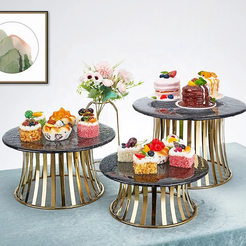 hot selling catering buffet equipment banquet candy bar decorative buffet riser dessert buffet cake display stand