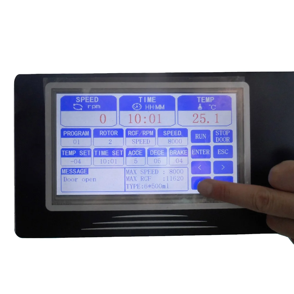 DL8M-12L Clinical Centrifuge Laboratory Refrigerated Large Capacity Blood Centrifuge