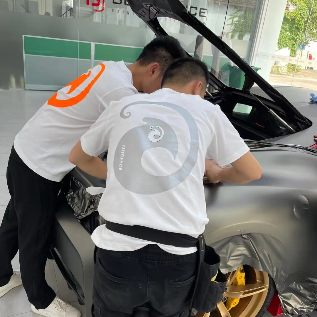 High quality  Matte metallic grey 1.52 * 15m Self-healing   PPF  Car Paint Protection film