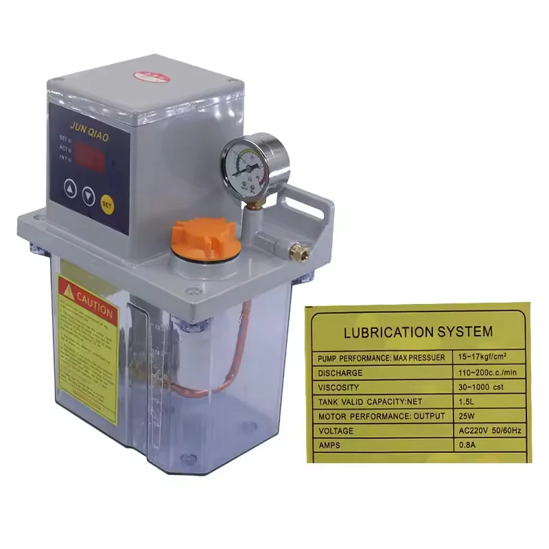 Oil Pump kit CNC Grease Electromagnetic Lubrication Station Manual Oil Pump AutomaticOil Injectors Oil air pump
