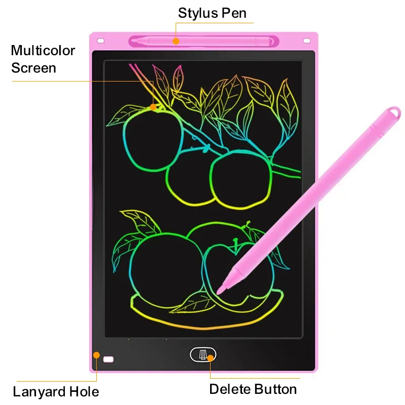 Factory Price 8.5' 10' 12' Children LCD Writing Tablet Electronic Drawing Pad Digital Drawing Board Kids Learning Toys