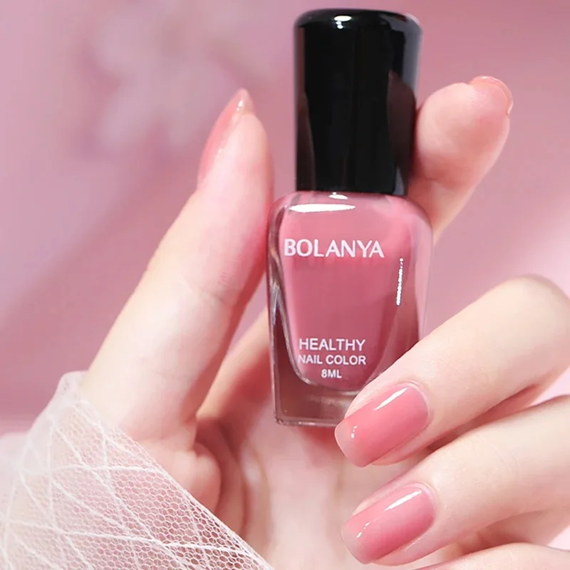 Private Label Water Permeable Muslim Non Toxic Nail Polish Wholesale Nail Polish Quick-drying Nail Polish