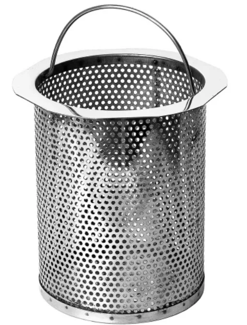 Factory Customized Stainless Steel Perforated Basket Strainer Bucket filter mesh basket
