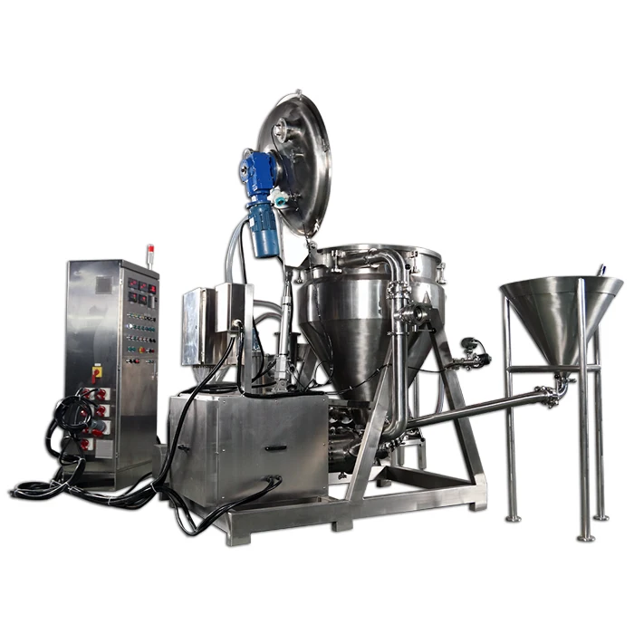 Shampoo Making Machine Cosmetic Mixer Vacuum Homogenizer Emulsifier Cream Mixer for Hair Dye Conditioner