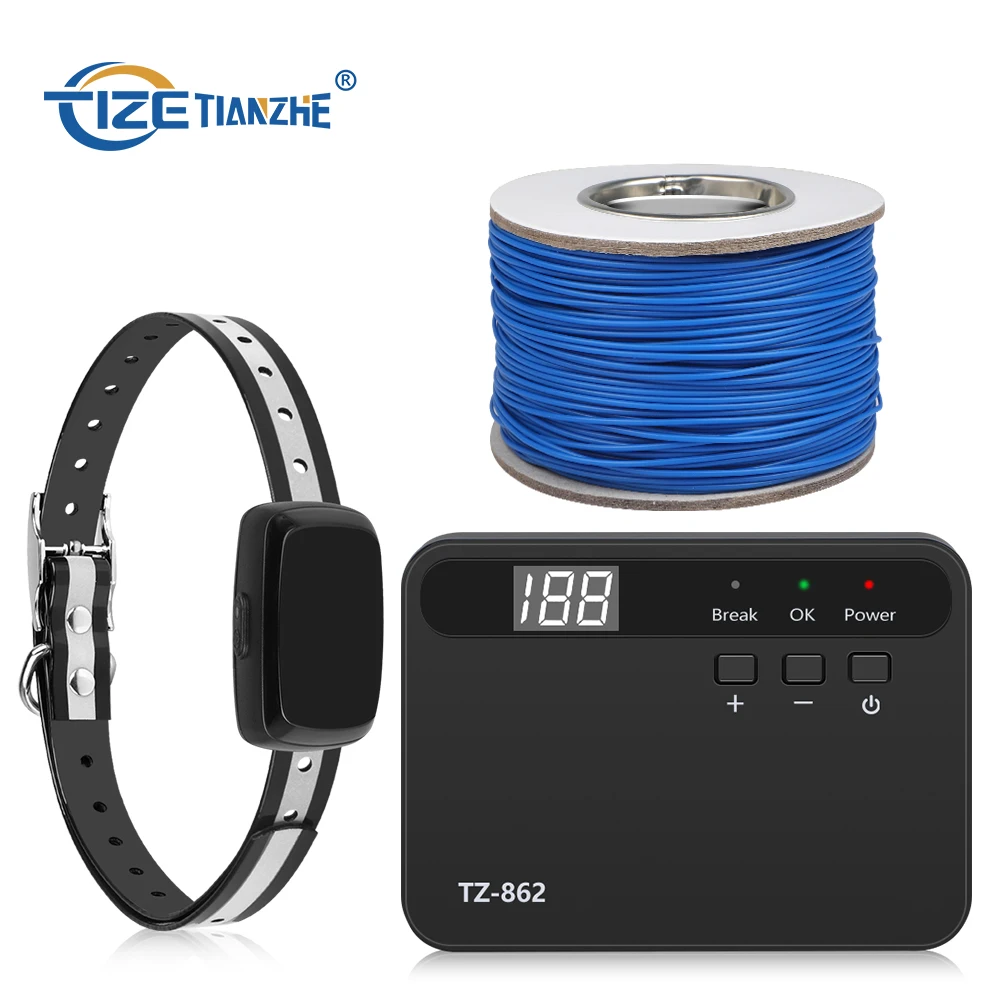 Electric Wired Rechargeable Dog Fence Upgraded Indoor Outdoor Pet Containment System