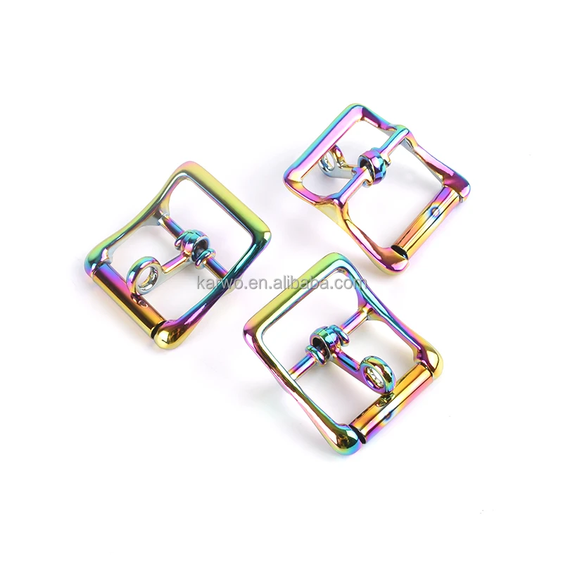 Top Quality 25mm Adjustable Roller Locking Buckle For Strap Nickle/Rainbow