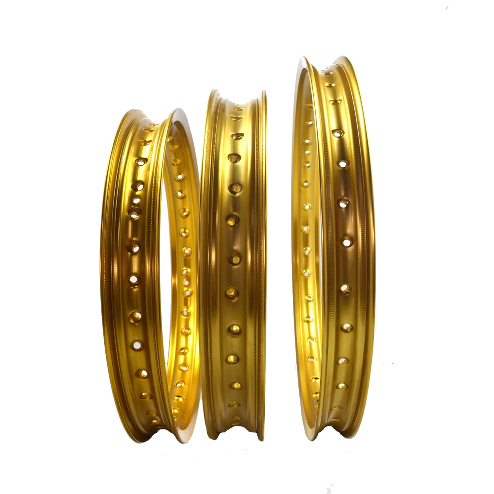 18 21 19 Inch Motocross Dirt bike Colored Aluminum Alloy wheel Rings