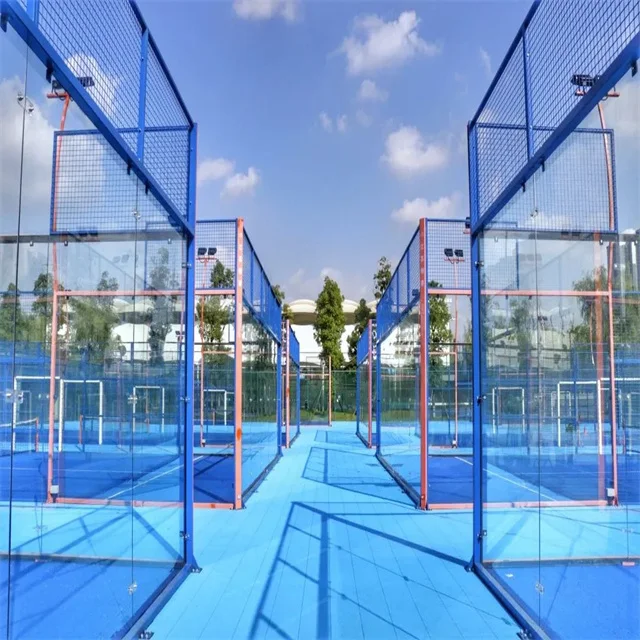 Padel Court Крытый Открытый спортивный корт панорамный весло Теннисный для теннисных видов спорта