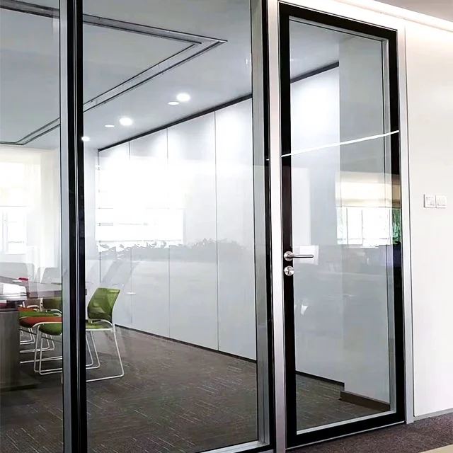 Превосходные стеклянные дверные перегородки: тщательно изготовлены для долговечности и изящества