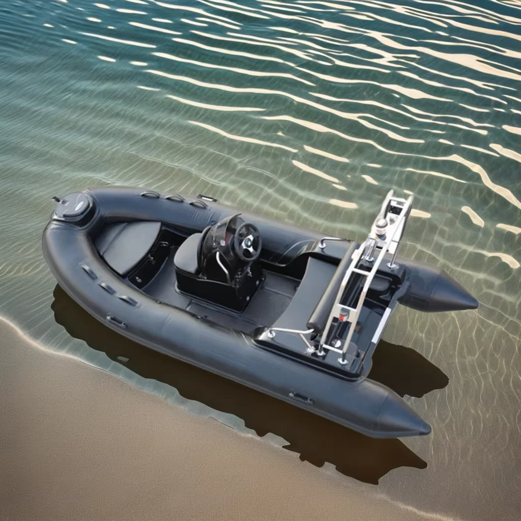 RIB 390 PVC/Hypalon/Orca Fiberglass Hull Inflatable Recreational Boat