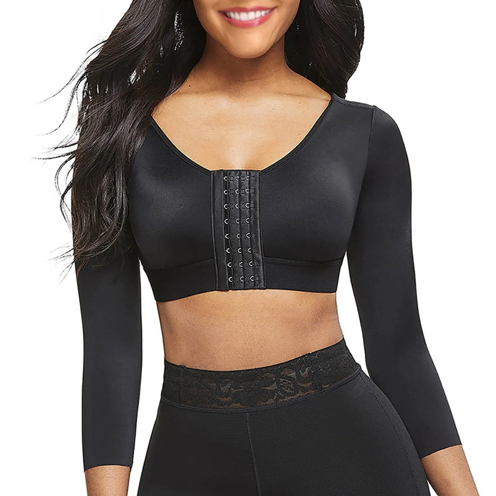 Posture Corrector Compression Fajas Post Surgery Top Shapewear Bra Support Vest Chest Brace Up for Women