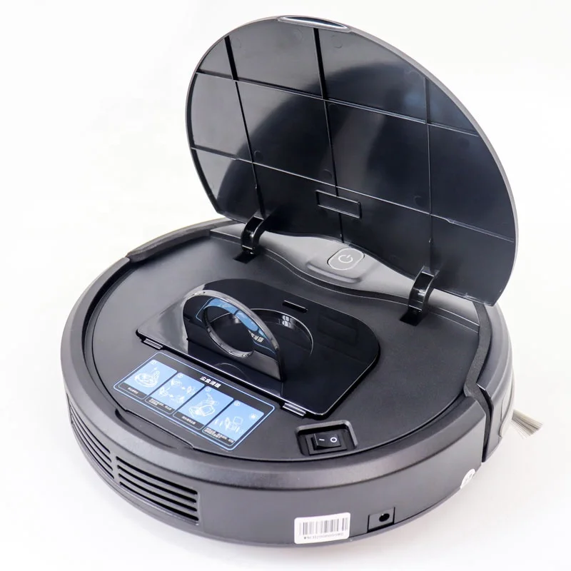 Factory Price Remote Control Gyroscope Navigation Automatic Robot Vacuum Cleaner HKS-805