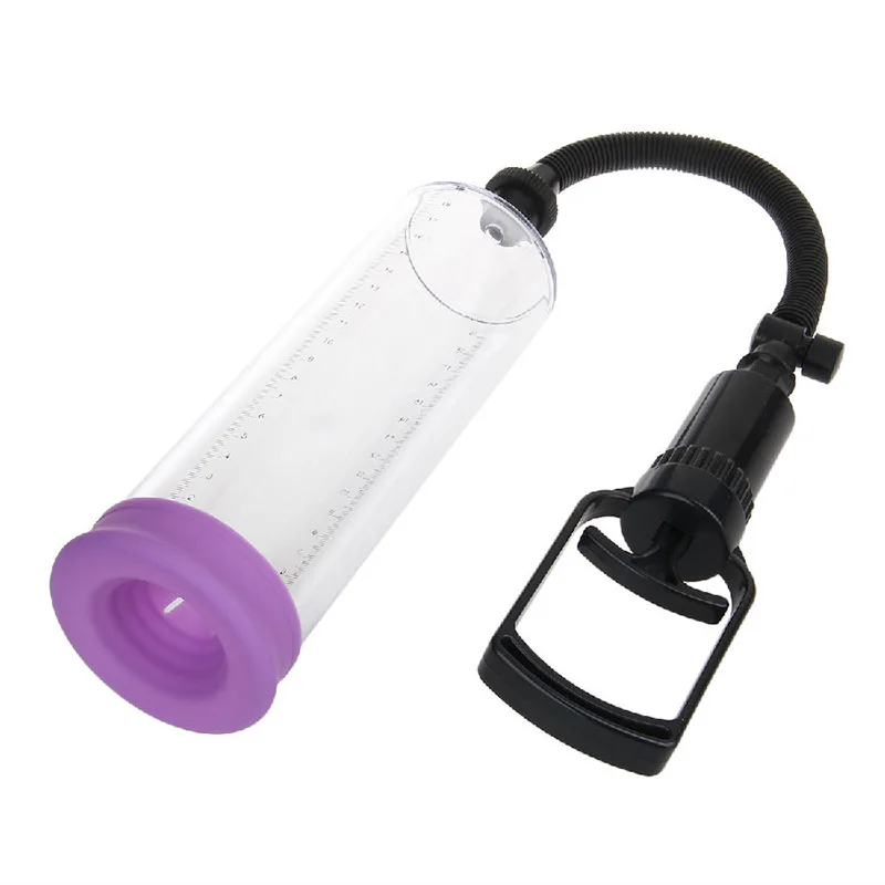 Free Custom Box - enlargement extender strong device Penis Vacuum Pump Males Sex Machine Toys For Men