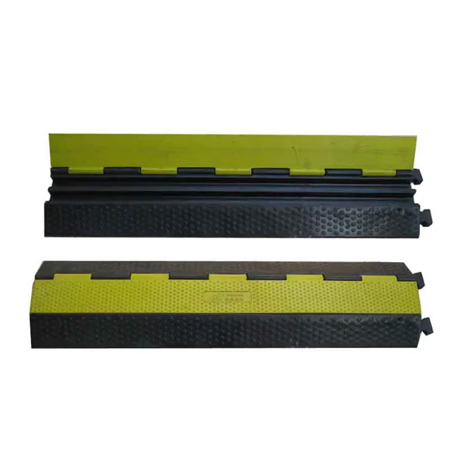 High quality rubber 3 channel cable tray with 1m long for sale