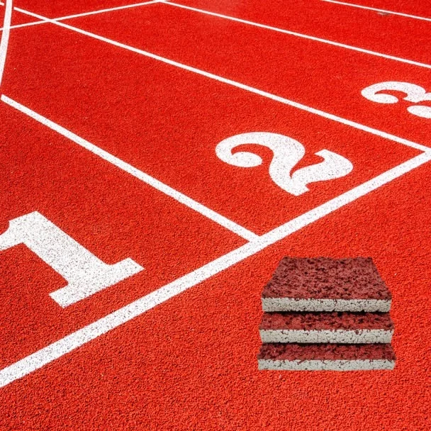 Versatile and Recyclable Track Surfaces for Sports Complexes - Optimal Traction and Comfort for Athletes