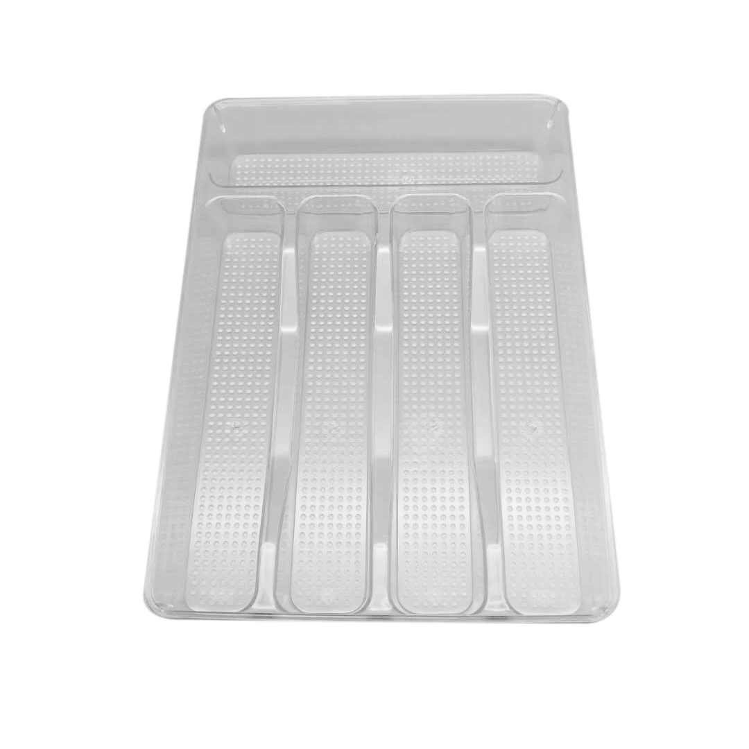 Tableware Utensils Cutlery Utensil Plastic Practical Creative Drawer Organizer with Dividers