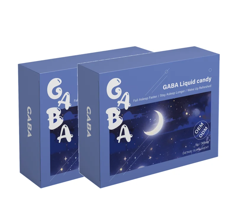 Made in China Health Care Products GABA Liquid Candy Food Grade Sleep Products Gaba Gummies Candy Sleep Support