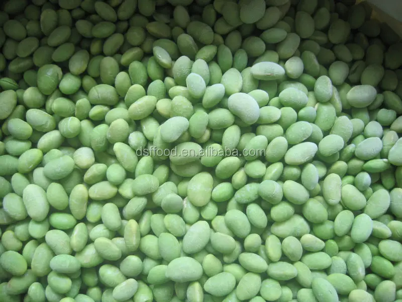 Hot product supply BRC approved IQF frozen organic edamame / frozen soy bean kernels