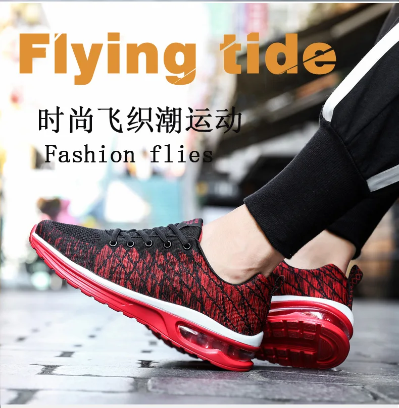 Womens Mens air cushion running shoes mesh sneakers fashion Tennis Breathable Walking Gym fitness jogging shoes for women men
