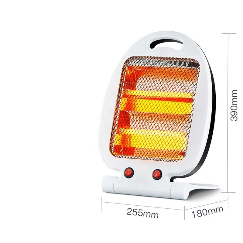 Wholesale 600W Portable Electric Heater Fast Heating Fan Winter Warmer Overheat Room Heating Stove 220V Household Air Heaters