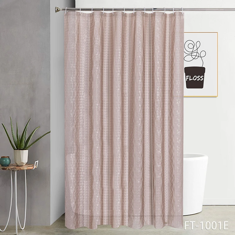 Оптовая продажа, занавеска для душа для ванной комнаты 3D PEVA с принтом