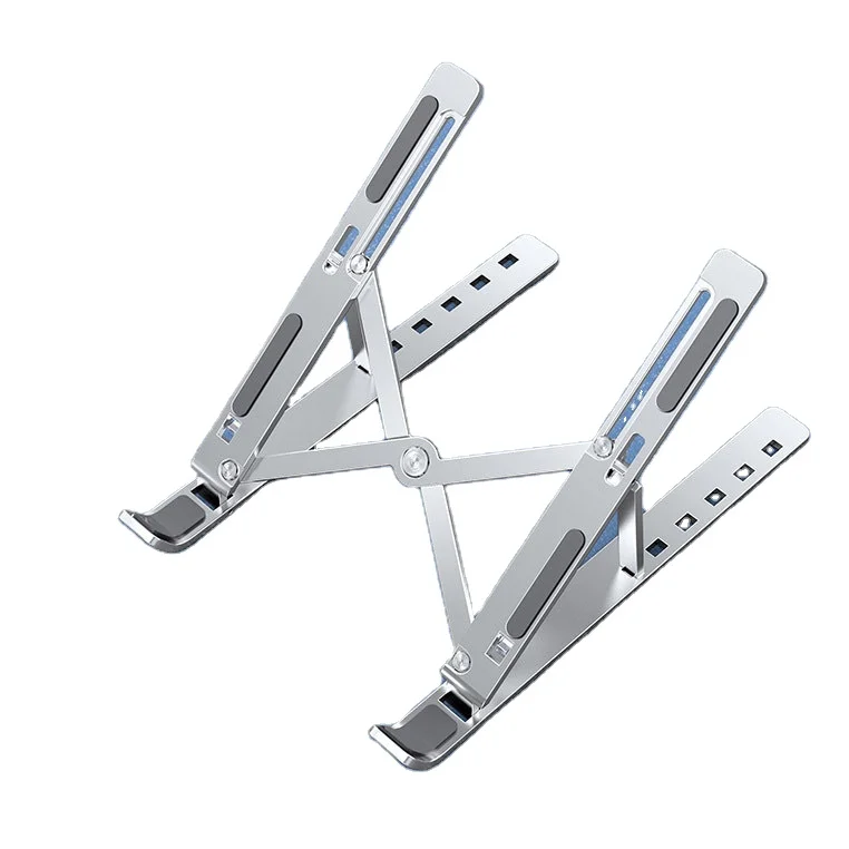 
Factory Wholesale New Portable Computer Support Bracket Adjustable Height Folding Soporte Para Laptop De Aluminio for Stand 