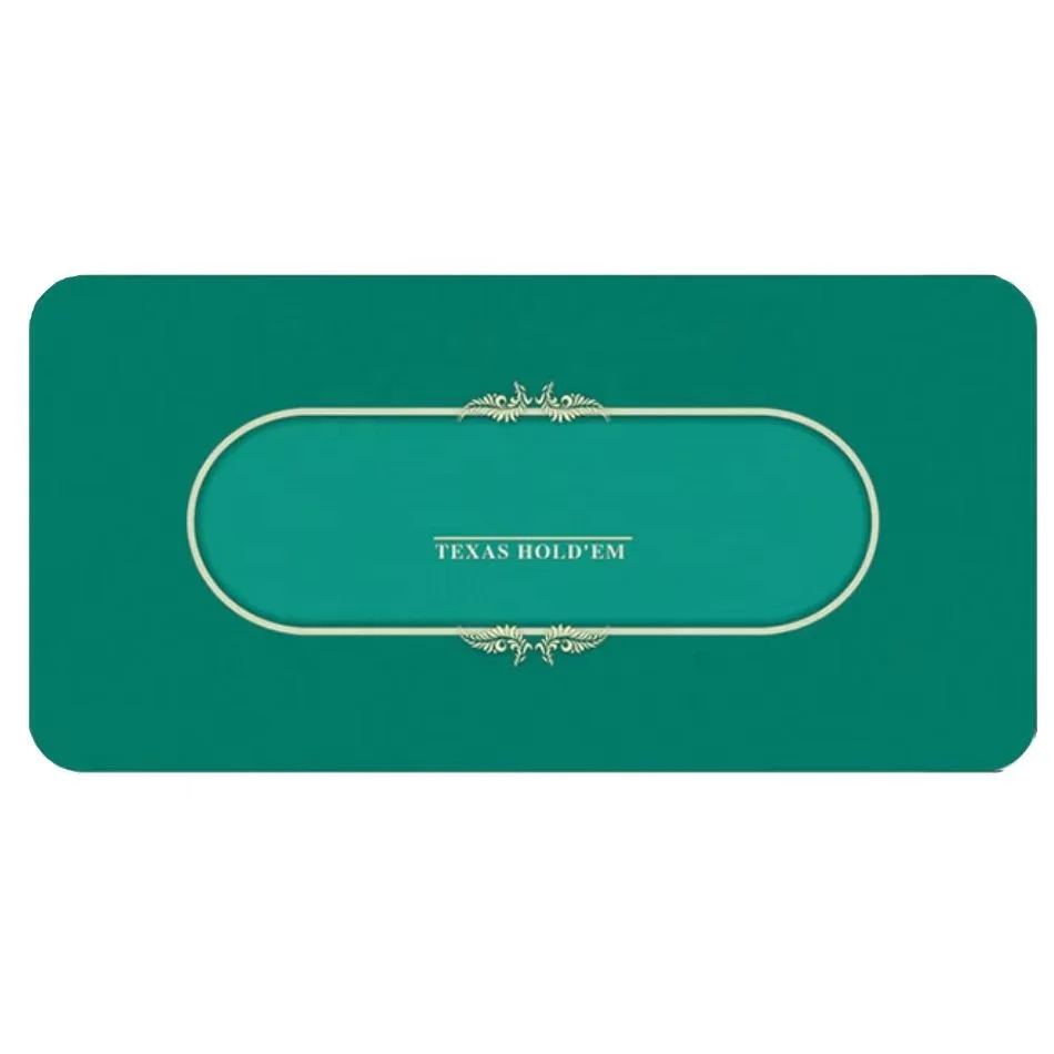 2024  OEM Poker  Professional Custom Size and Design Custom  Rubber Poker Table with Roulette Wheel for Poker Game