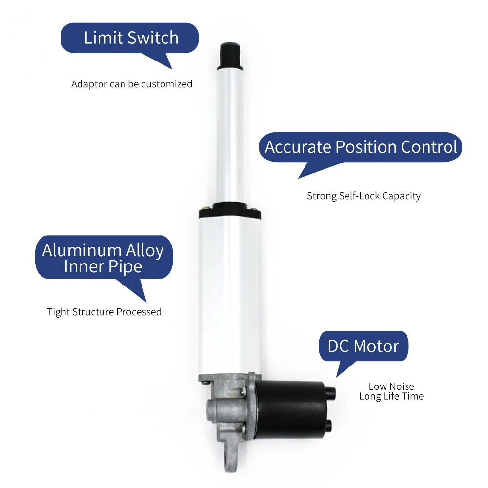THCOO 12V Kitchen Lifting Electric Linear Motion Actuator