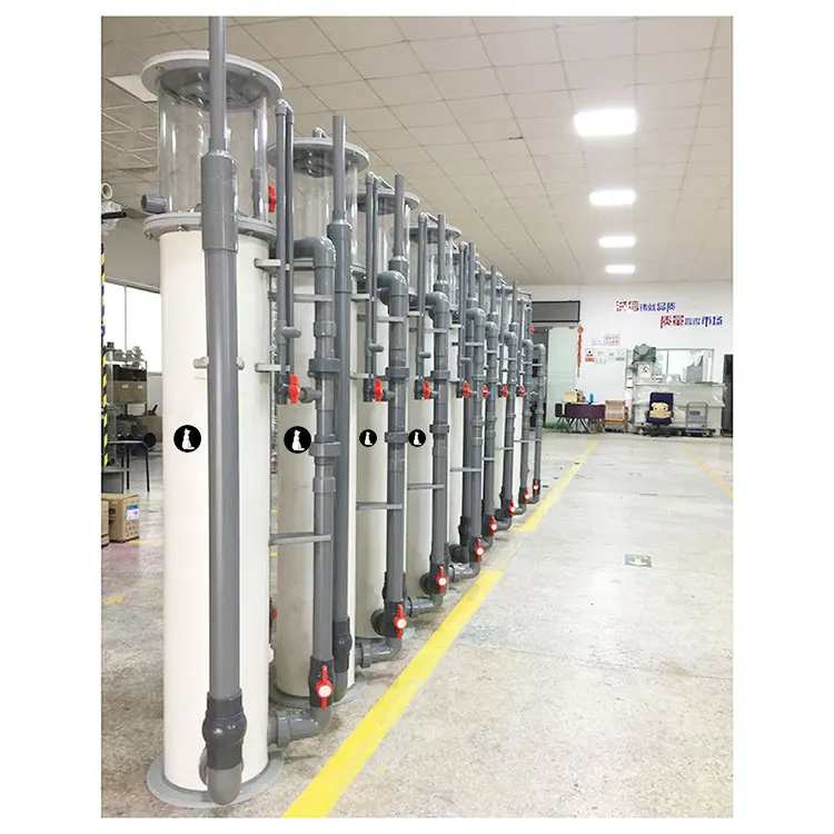 High Efficiency Commercial Aquaculture Fish Farm Protein Skimmer Ras Marine Filter for Seawater Made of Plastic and PP