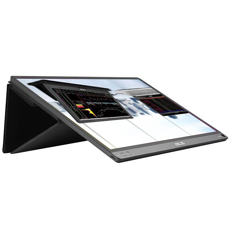 USB touch interface RS232 optional vga input led displays portable video monitor lcd screen 7 inch