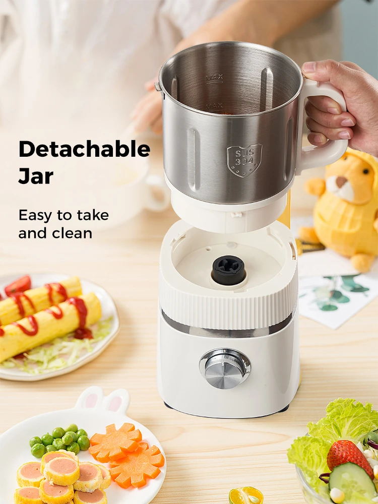 Multifunctional electric grinder blender stainless steel powder grinder coffee bean mill dry 500g ingredient food processor