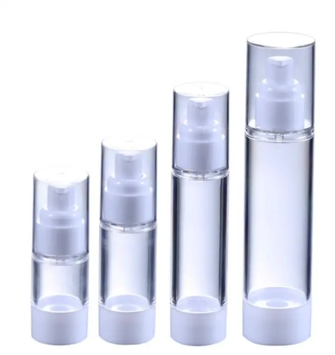 10ml 30ml 50ml 100ml Gold Luxury Lotion Pump Bottle Airless Bottle