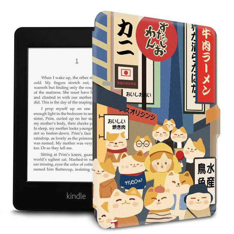 Lightest Premium Leather Smart Cover for Kindle Paperwhite 4 Case for Kindle 10 Generation