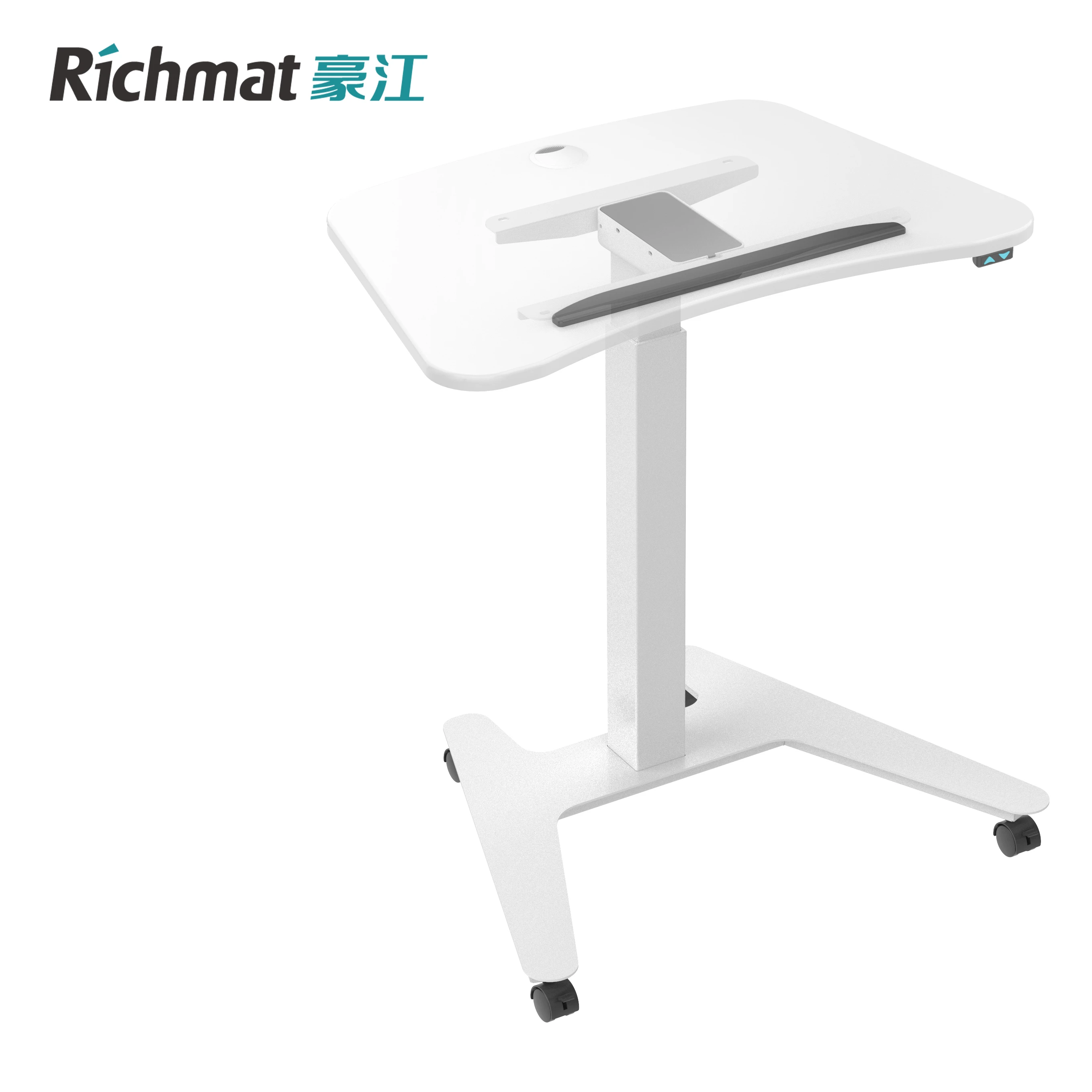 industrial electric height adjustable laptop desk frame sit standing up desk sit stand computer desk workstation