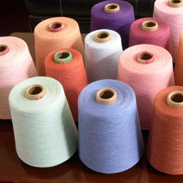 High Quality and High Tenacity  Low Price Core Spun Yarn  51%Viscose,23%Nylon,26%Ppt 28/2s For Sweater Egypt Market