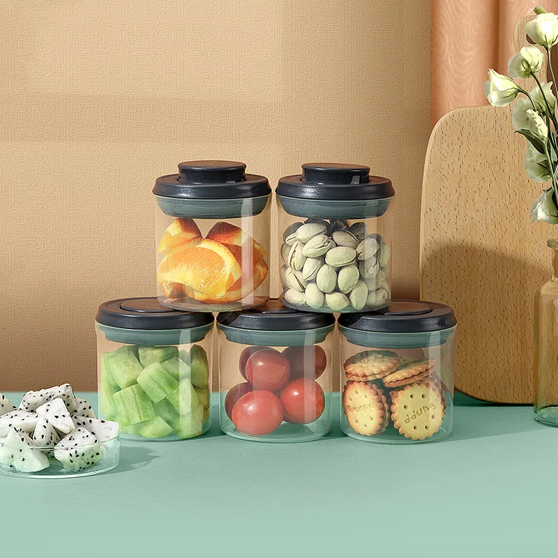 Hot Sale Set Hermeticos Contenedor  Plastic Pantry Storage Containers Plastic Kitchen Storage Container Cereal Dispenser