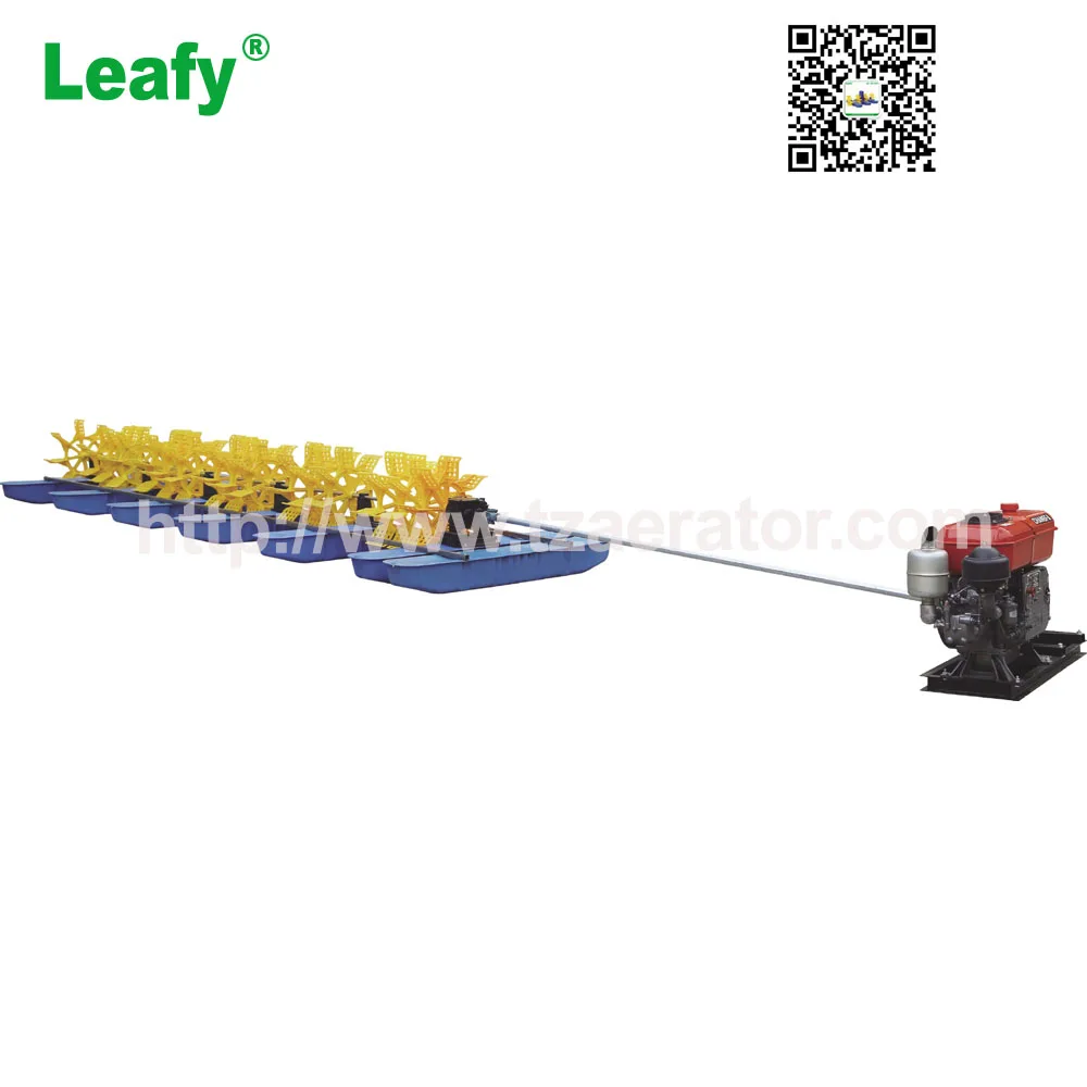 Acuicultura aeratorr Big area pond productos aireadores de oxigeno para el mercado de Ecuador Mexico Peru