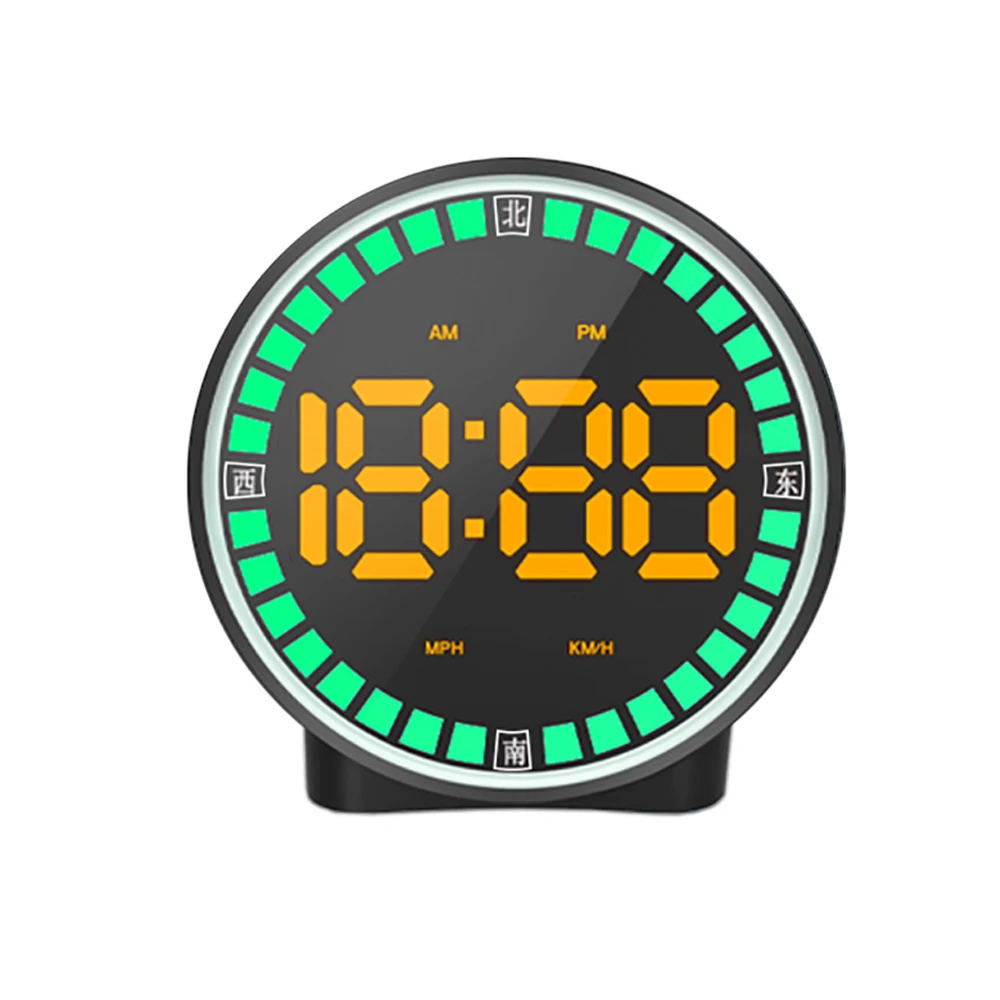 Universal Car HUD Head Up Display GPS Hud Big Font Speed Meter Digital Speedometer for All Car