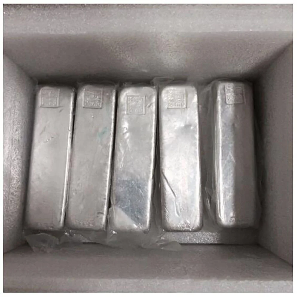 buy 1kg price 99995 5n 6n 99.99% indium metal ingot for sale HRIN