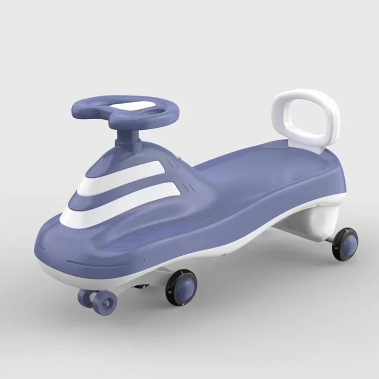 New Model Children Swing Car Baby Twist Scooter PU Mute Wheels With LED Light / Ride On Toys Car Baby