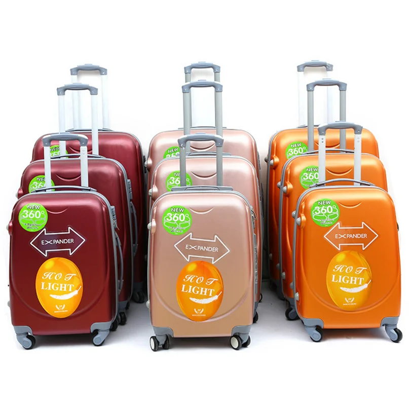 
wholesale suitcase luggage set trolley luggage bag lightweight travel luggage 
