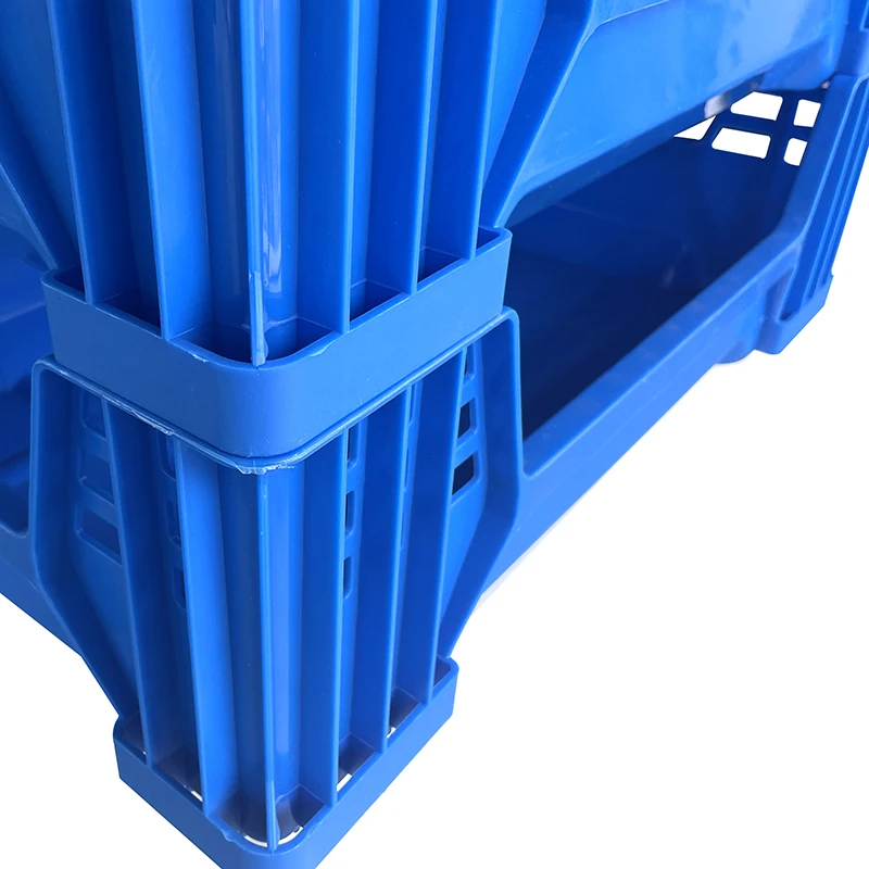 Blue Stackable New Black Soldier Fly PP Blue Stackable 600*400*145mm Farm Plastic Bsf Insect Breeding Box Tray For Mealworm
