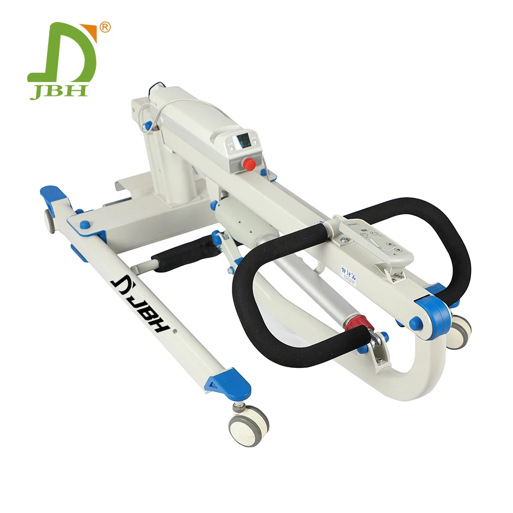 Nursing equipment 2 functions disabled electric lifter bed and chair sit to stand patient transfer hoist lift
