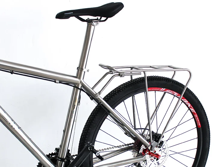 2020 New Design Titanium Bicycle Rear Luggage Rack For 26' 27' 29er 700c Bike