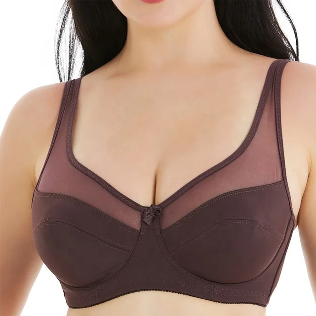 Fat Women Big Size Breast D Cup Thin Sexy silk bras Underwire Push Up  triumph bra Plus Size lingerie women seamless panties