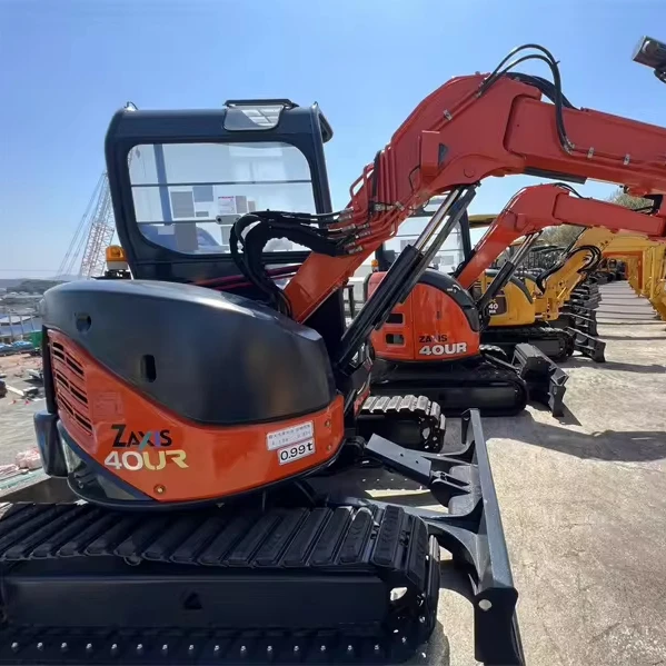 Японский оригинальный подержанный экскаватор Hitachi ZX40UR Корабль из японского порта для продажи