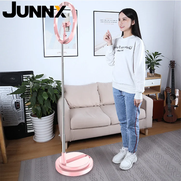 JUNNX Photography 12inch 170cm Tripod Fill Ringlight LED Video Makeup 12 Pouces Ring Lamp 12 inch ring light with tripod Stand