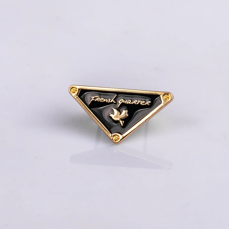 Bag accessories buckle parts hardware design brand metal logo for handbags