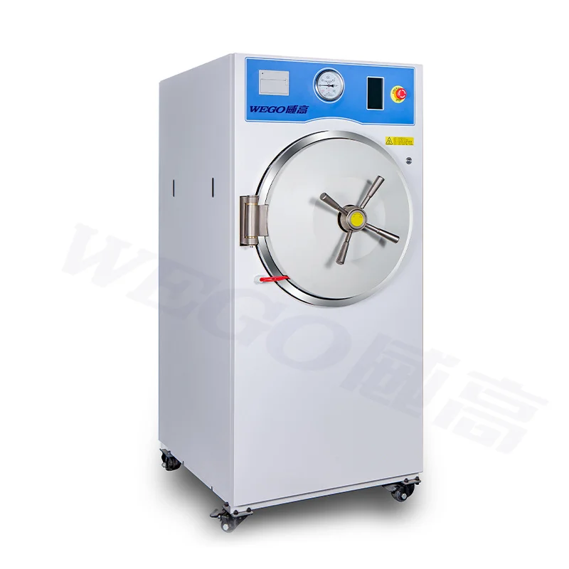 WEGO 80L-300L Laboratory horizontal pulse vacuum steam sterilizer autoclave WIth CE Certificate